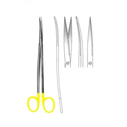 Scissors with Tungsten Carbide Inserts